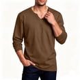 thumbnail image 6 of yillto Mens Big and Tall Tshirts Long Sleeve V Neck Basic tee Summer Casual Plain Loose Shirts S-5XL, 6 of 6