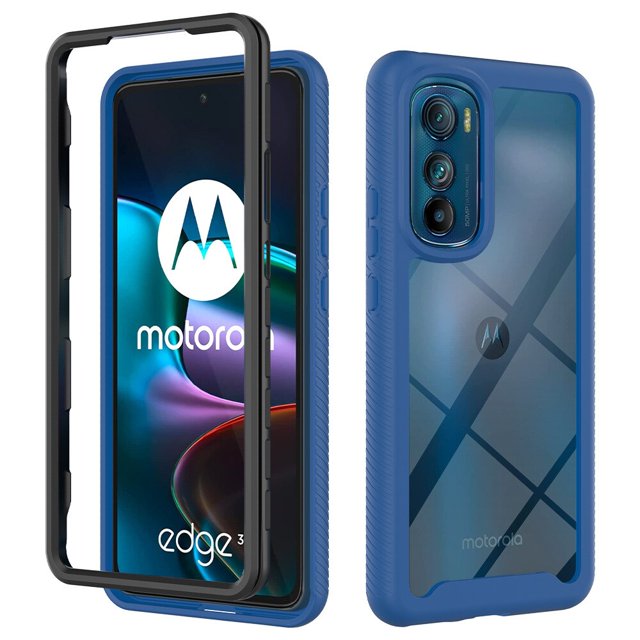 Funda híbrida de TPU/PC Sky para Motorola Moto Edge 30 Pro / Moto Edge30, carcasa resistente de dos capas a prueba de golpes, cubierta trasera dura xuanjing unisex