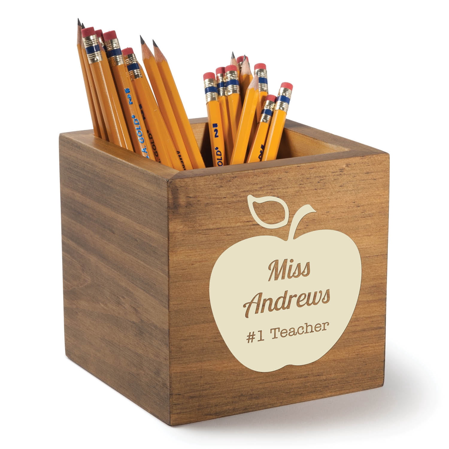 Personalized Teacher Wood Storage Box