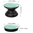 thumbnail image 4 of 3 Pack Cell Phone Grip Stand with Expandable Kickstand (Not for Popsockets) - Glitter Green, 4 of 6