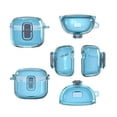thumbnail image 2 of Carcasa Rígida PC Transparente Con Mosquetón Btafrte para Tune Flex 2023 Azul, 2 of 3