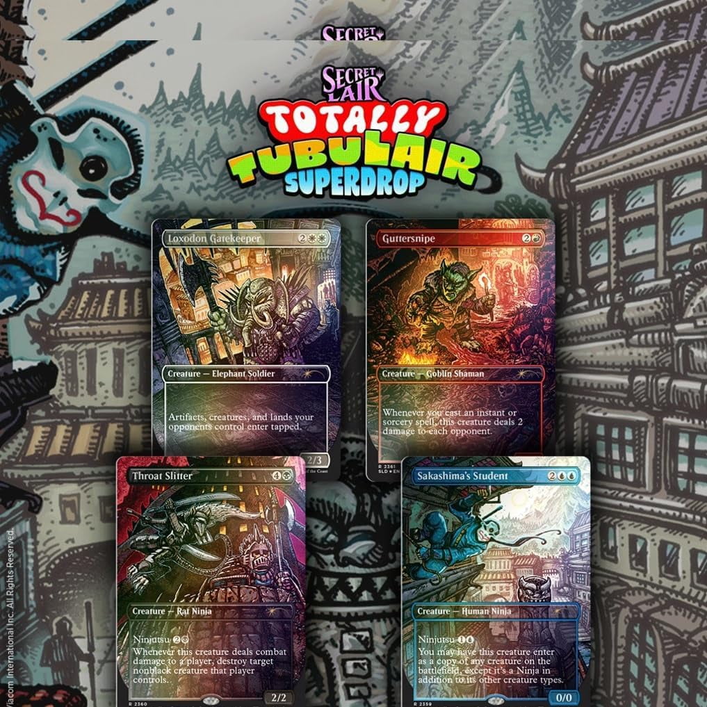 Magic the Gathering Secret Lair x Marvel's Spider-Man: Venom