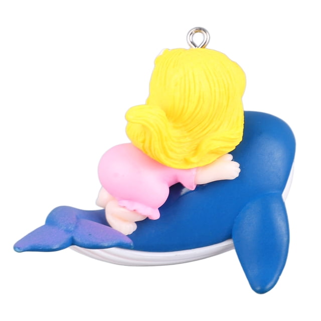 Decoración Flotante para Pecera Pequeño y Lindo Adorno de Plástico para Acuario de Dibujos Animados con un Diseño Vívido y Hermoso Proporciona un área de Juegos para Peces ANGGREK Otros