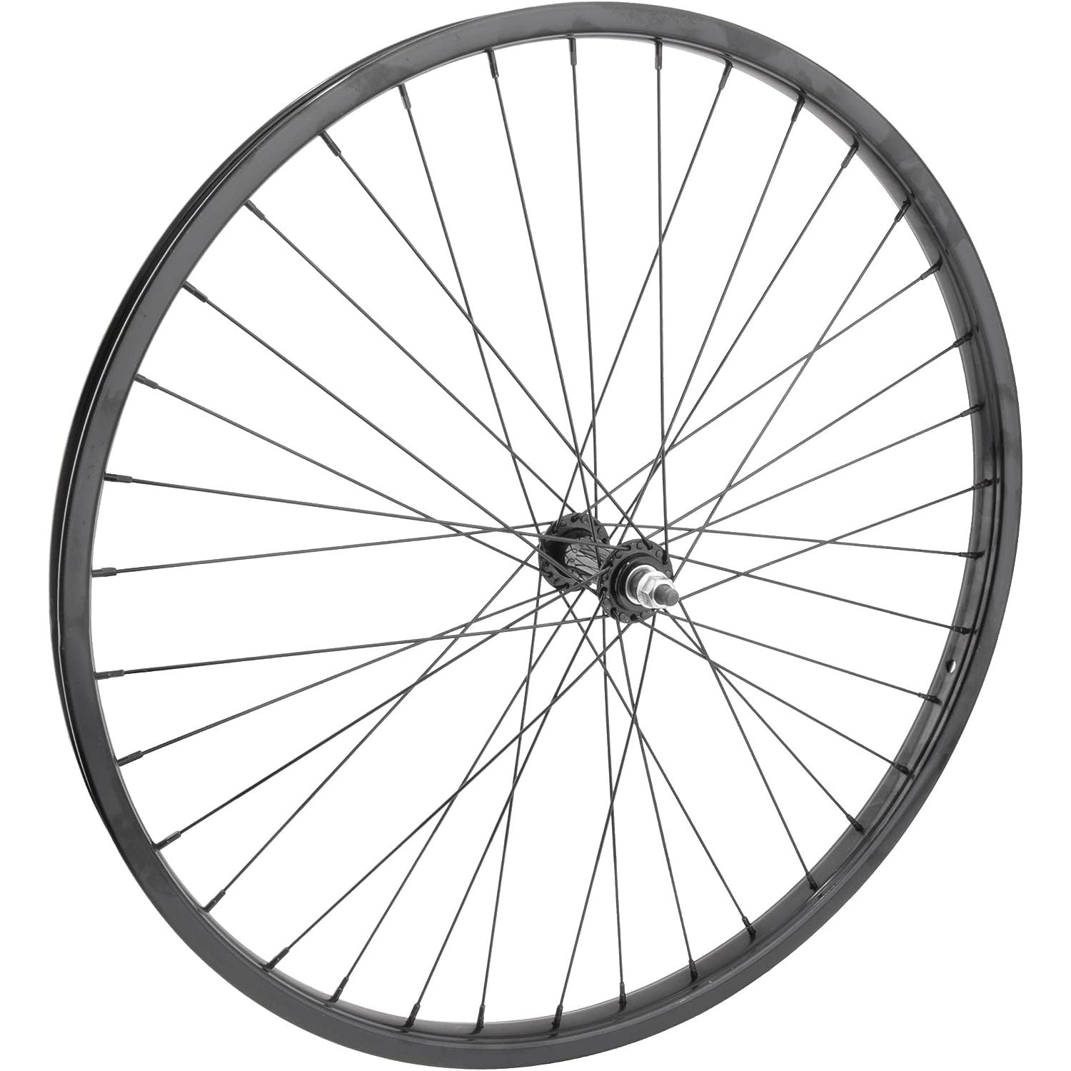 Hetayc 26" Front Bicycle Wheel, Black