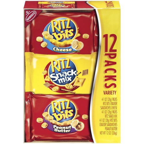 ritz bits cheese and peanut butter