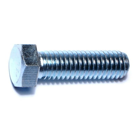 

7/16 -14 x 1-1/2 Zinc Plated Grade 2 / A307 Steel Coarse Thread Hex Bolts HBHS-317