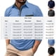 thumbnail image 3 of Ceisia Men's Slim Fit Long Sleeve Turndown Collar Shirt with Contrast Trim and Chest Pocket Black M Gifts, 3 of 8