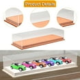 thumbnail image 6 of Model Car Display Case Toy Car Storage Box Diecast Showcase Dustproof Acrylic for 1/64 Scale Collector Home Office, 6 of 9