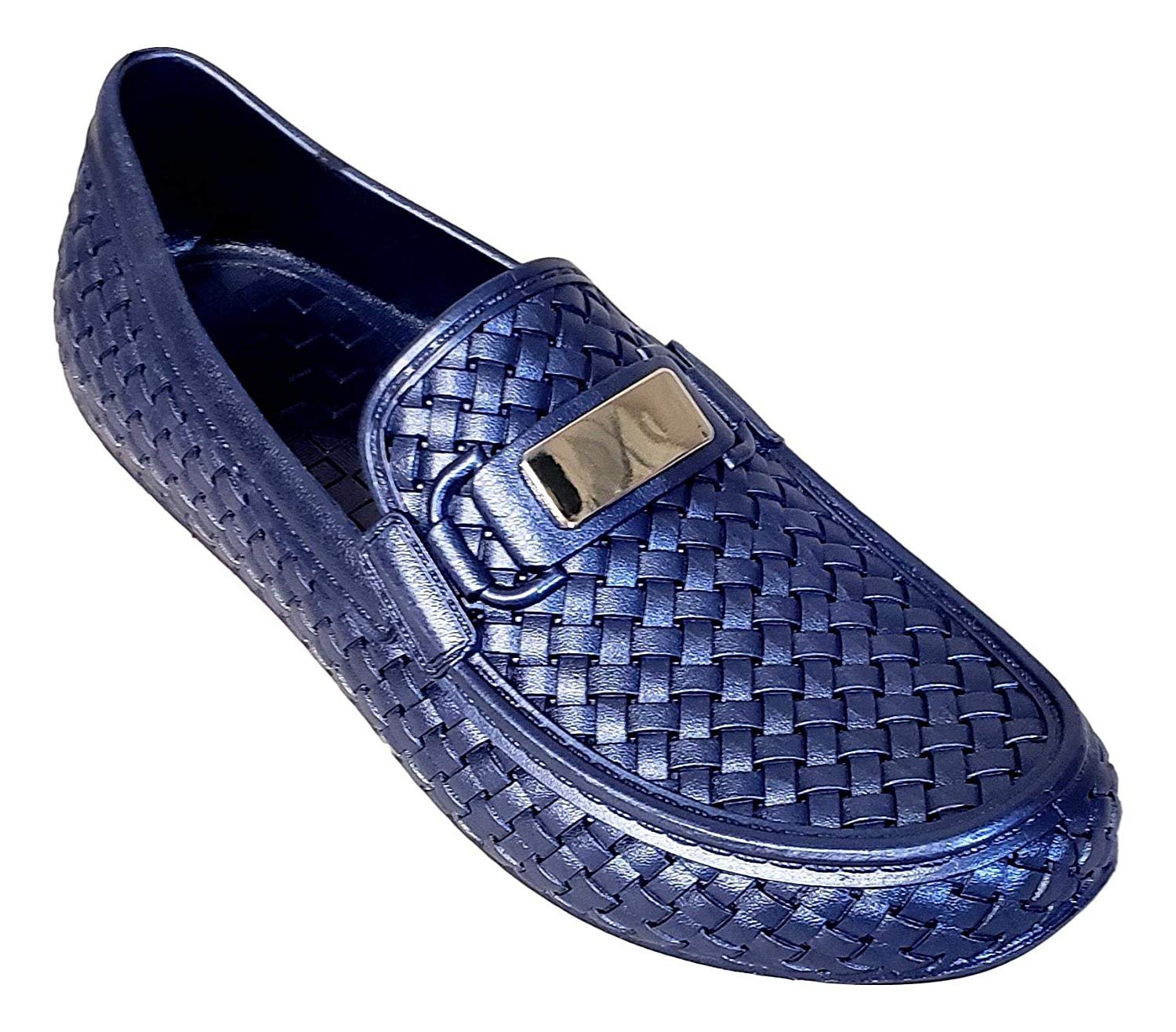 Mens Water Shoe Floater Loafers Classic Look Drivers 7 US M Mens, Blue - image 5 of 7