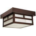 thumbnail image 1 of Acclaim 4708ABZ Artisan Collection 1-Light Ceiling Mount Outdoor Light Fixture, Architectural Bronze, 1 of 4