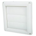Tersarium Louvered Vent Cover Outdoor Dryer Air Vent Plastic External