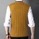 thumbnail image 5 of Camisas para Hombre Casual sin Mangas de Punto Chaleco Cuello en V Capa Superior para Otoño Invierno Al Aire Libre Casual Uso Diario, 5 of 7