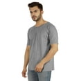 thumbnail image 2 of Inkmeso Mens Short Sleeve Solid Raglan T-shirt Cotton Casual Baseball Tee Shirt, 2 of 6