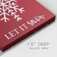 thumbnail image 4 of Let It Snow- Gallery Wrapped Canvas, 4 of 9