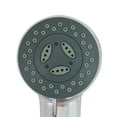 Bath Bliss 3Function Monsoon Shower Head and Mounting Bracket