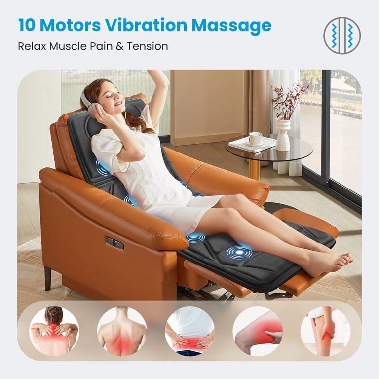 Full Body Vibrating Massage Mat with Heat photo 3