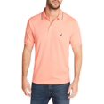 thumbnail image 1 of Polo Nautica Classic Fit para hombre, color coral pálido, talla L, 1 of 8