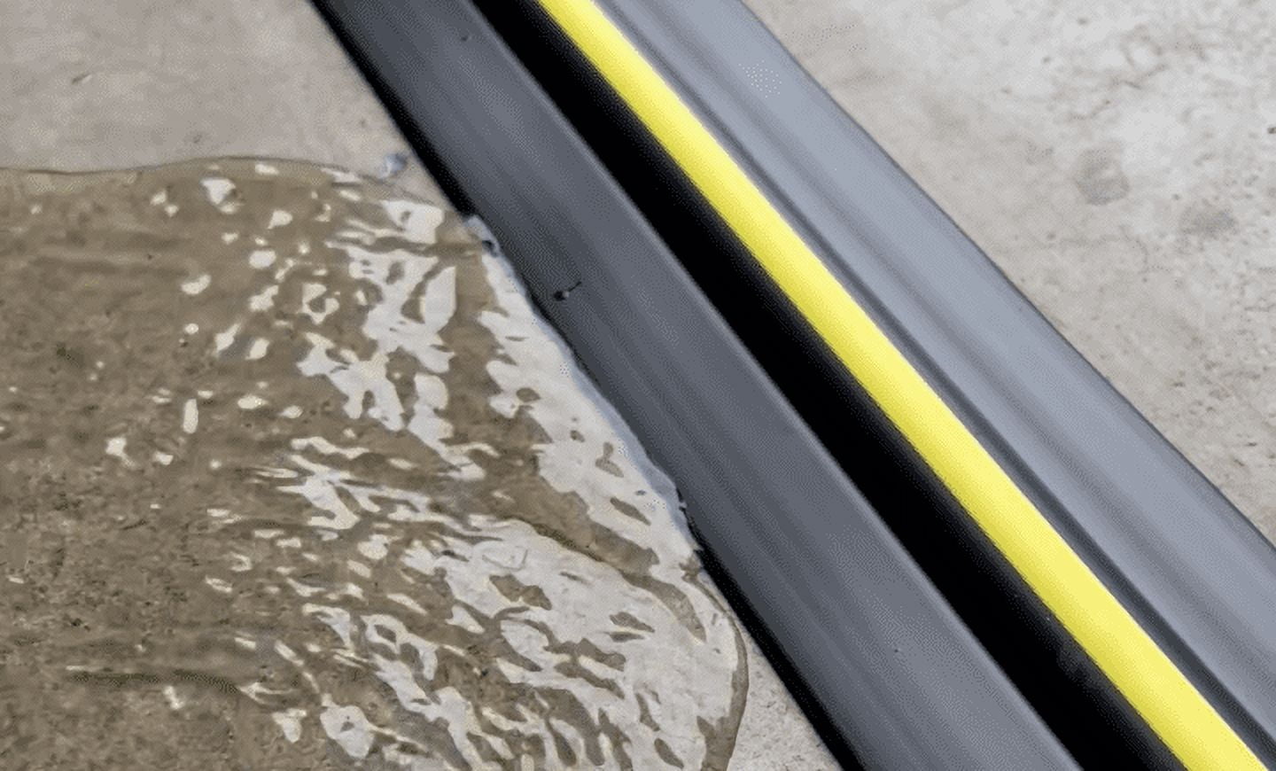 ½” High Garage Door Threshold Seal Kit 8’3” Length | Flexible PVC | Complete Kit Includes Adhesive | GaraDry