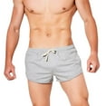 thumbnail image 2 of pstuiky Pantalones cortos para hombre, Pantalones deportivos casuales de secado rápido con cintura elástica para hombre Pantalones cortos cargo, 2 of 5
