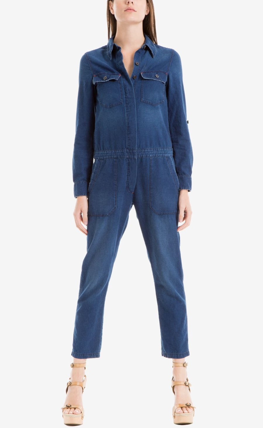 walmart blue jumpsuit
