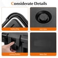 thumbnail image 5 of Costway 1 PCS Insulated Food Pan Container 31 QT Stackable Hot Box with 3 Transparent Pans, 5 of 8