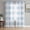 Blue, variant on Sheer Curtain Panels Sage Green Buffalo Plaid Voile Window Curtains Spring Watercolor Check Stripe Window Treatments Ligh Filtering Privacy Curtain Drapes for Bedroom Living Room 2 Panel Set 96 Inch