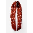thumbnail image 2 of Bimba Red Bow & Diamond Geometric Pure Silk Printed Head Bandanas Summer Neck Wrap Scarf 40 x 40 Inches, 2 of 6