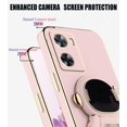 thumbnail image 4 of Compatible with Oppo A57 4G Case Silicone TPU Plating, Oppo A57 4G Cases Cute Astronaut Pattern Phone Case with Stand (Pink), 4 of 14