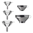 thumbnail image 4 of Funnels for Transferring Jam, Spice Powder Funnels, Mini Funnels, Kitchen Accessories, Small Funnels5Pcs Small Funnels for Filling Bottles Containers Liquid Practical Small Funnels, 4 of 8