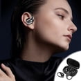 thumbnail image 7 of Kraoden Hanging Ear Type Bluetooth Earphones, Low Latency True Wireless Sports Headphones, Large Capacity Battery, Fast Charging Type-C, Stereoscopic Sound for Active Lifestyle, 7 of 7