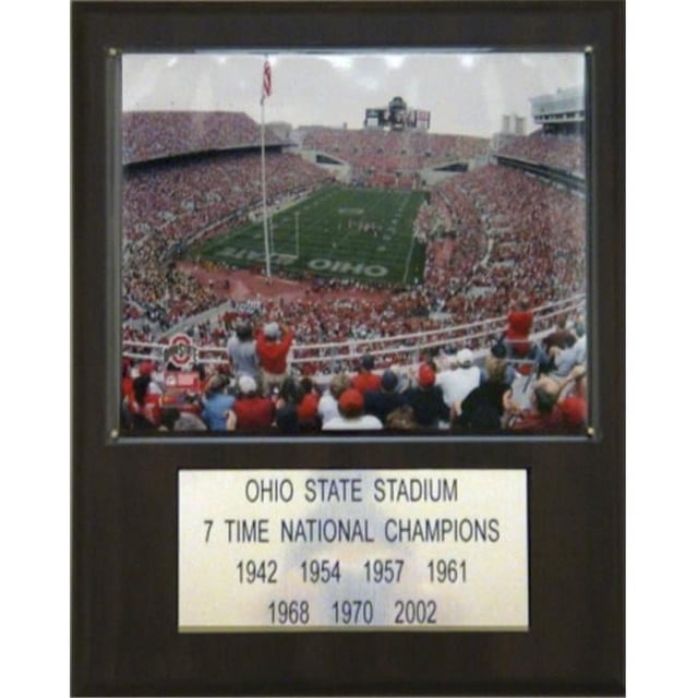 C & I Collectables 1215OHIOSTST NCAA Football Ohio Stadium Stadium Plaque