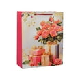 thumbnail image 3 of Lunxisen 4 Pcs Happy Valentines Day Gift Bag with Handle Large Red Rose Gift Bags with Tissue Paper, Romantic Valentines Gift Bags for Her Him Girlfriend Boyfriend, 3 of 9