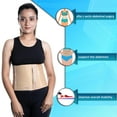 thumbnail image 3 of WC_ Breathable Abdominal Binder/Postpartum Postoperative Wrap/Abdomen Hernia Support Belt Brace for Men and Women (S: 28"-31"), 3 of 5