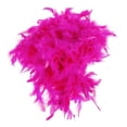 thumbnail image 1 of Boa de plumas Yuyangstore Decoración artesanal esponjosa 6.6 pies Magenta, 1 of 7