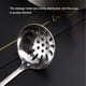 thumbnail image 3 of Advancent Cucharón para sopa, utensilio de cocina, separador de aceite, diseño grueso, operación Simple, agarre manual, mano de obra fina, Cocina y Comedor, 3 of 6