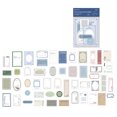 thumbnail image 3 of Papel De Decoración 100 Uds. Papel de Material estético papel de decoración para álbum de recortes DIY (A), 3 of 8