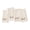 Natural, variant on Elrene Home Fashions Fringed Harvest Sentiment Napkins, Set of 4, Rust, 17" x 17"