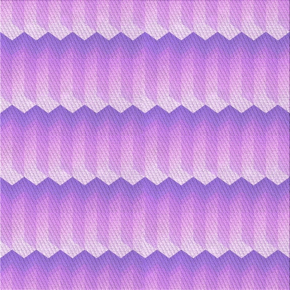 Ahgly Company Indoor Square Patterned Pastel Purple Pink Area Rugs, 4' Square