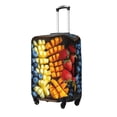 thumbnail image 2 of Cauagu Halloween Fruit Platter Print Travel Luggage Cover,Travel Dust-proof Suitcase Cover Softside Suitcase Protector for 18-32inch,Not Included Suitcase, 2 of 8