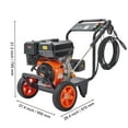 thumbnail image 2 of KFFKFF 4400 PSI at 4.0 GPM Gas Powered Cold Water Pressure Washer, 26 ft High Pressure Hose, 2 of 9