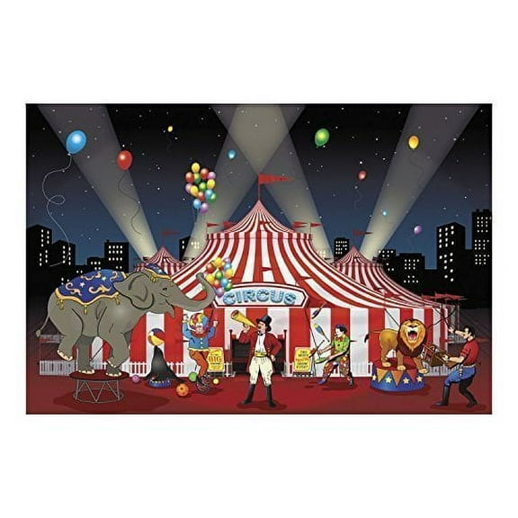 Carnival Backdrop Banner - Party Decor - 3 Pieces