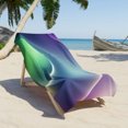 thumbnail image 2 of Serviette de Plage Vague Lumineuse 1, 2 of 3