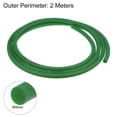 thumbnail image 2 of Unique Bargains Polyurethane Round Belts 9mm Dia 6.56ft(2 Meters) Length Rough Surface PU Urethane Belt for Drive Transmission, Green, 2 of 4