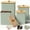Sage Green, variant on Kitchen Canisters for Countertop Set of 4 - Textured Iron Kitchen Canisters with Airtight Lids - Flour Sugar Canister Set - Flour and Sugar Containers Farmhouse - Coffee Jar for Counter - Black