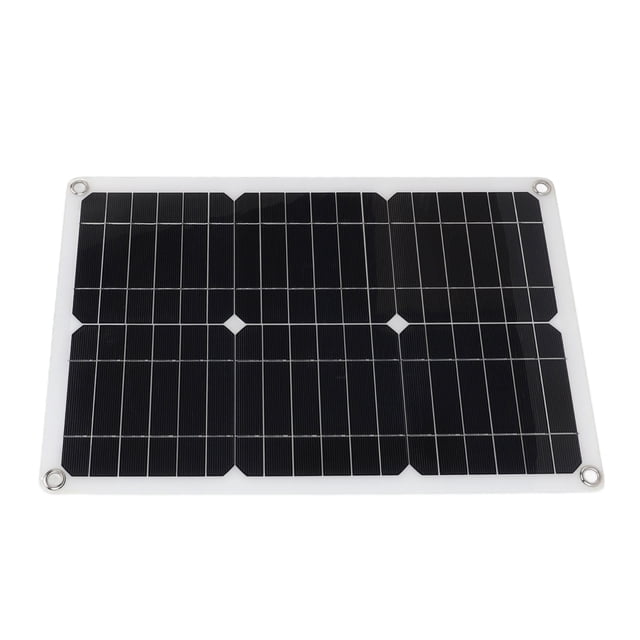Solar Power Panel, High Efficiency Lightweight Waterproof Semi Flexible Solar Panel for Yacht for RV
