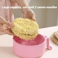 thumbnail image 4 of 2026 New Microwave Safe Ramen Bowl, Ramen Cooker Ramen Bowl Set with Chopsticks with Chopsticks, Lids and Handles, Instant Noodle Cooker Bowl, College Dorm Room Office Apartment Essentials (Pink), 4 of 9