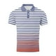 thumbnail image 2 of Mens Manga Corta Botón Abajo Camisas con Bolsillo Pulover Botón de Impresión de la Camisa de Solapa de Poliéster Cuello de Vuelta, Blusa Casual para Hombres, 2 of 5