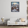 thumbnail image 3 of 5D DIY Vitral AB Parcial Escena Nieve 45x55cm, 3 of 9
