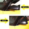 thumbnail image 2 of Matt Black Side Windproof Buffet Deflector for Toyota Supra 2019-2022-, 2 of 3