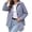 Purple, variant on Enjoytime Corduroy Jackets for Women Lapel Button Down Fall Coat Casual Long Sleeve Casual Outerwear with Pockets
